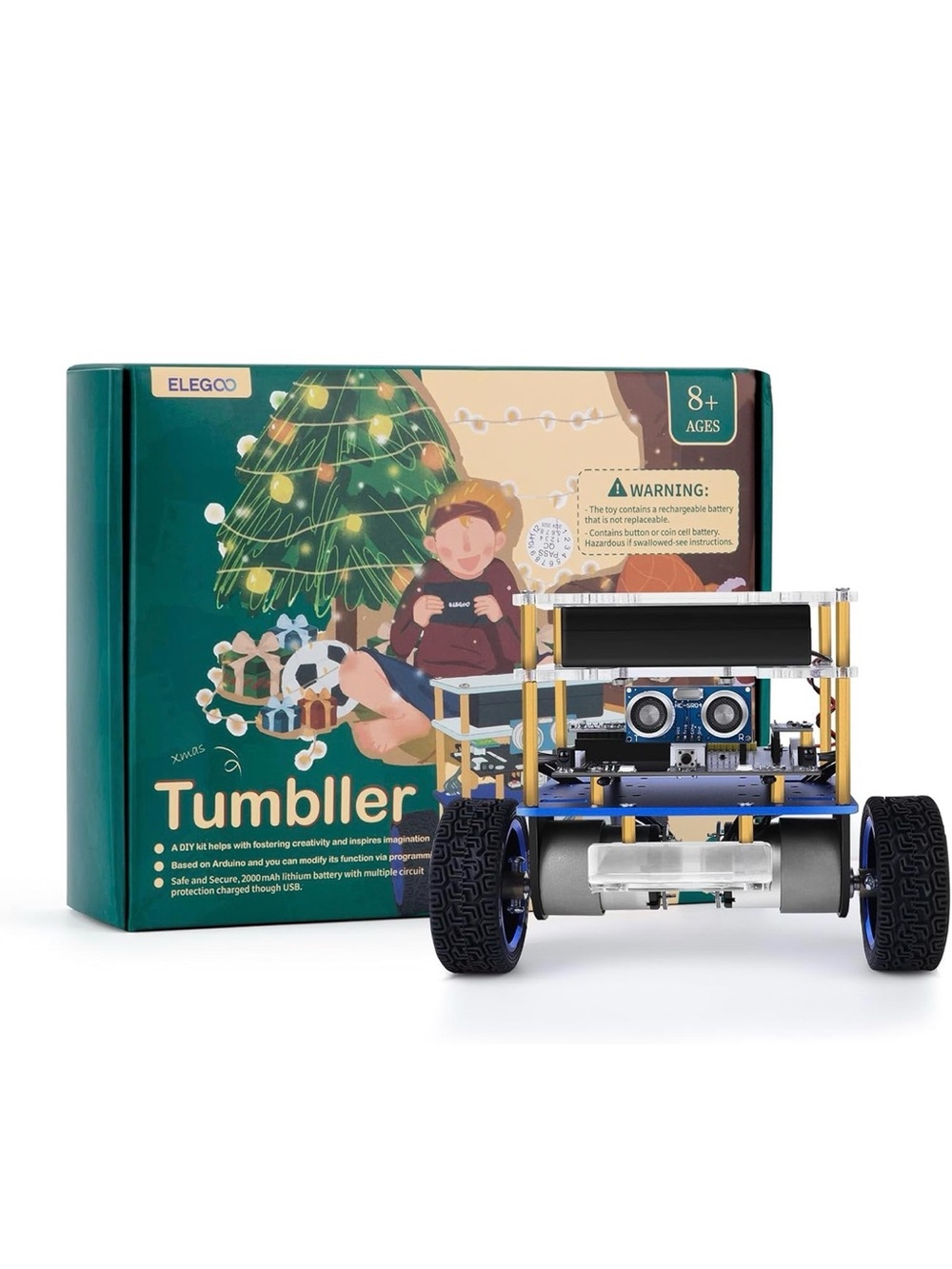 NIB Elegoo robot car kit smart